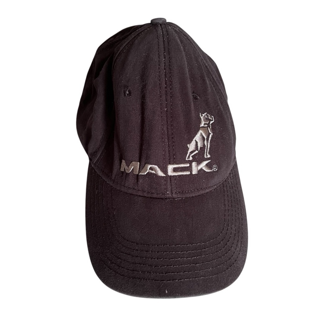 Mack Trucks Black & Grey Logo Twill Cap/Hat